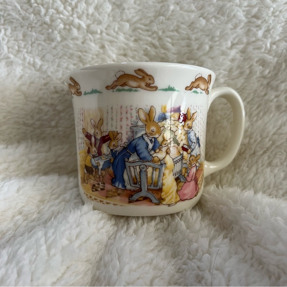 Royal Doulton Bunnykins Bone China Christening Mug